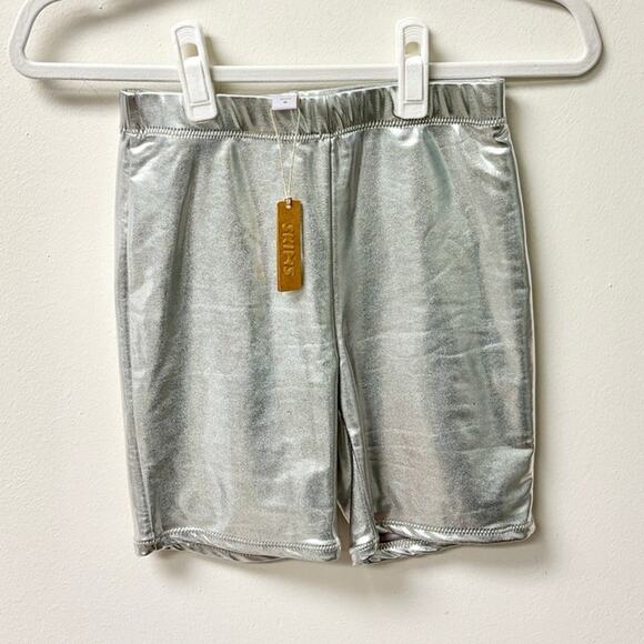 NWT Skims Pull On High Waisted Mid-Length Swim Short Nickel Women's Size XS - Picture 2 of 5